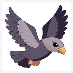 Obraz premium Majestic Eagle Isometric Vector Illustrations