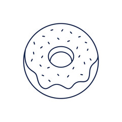Donut Vector Art Illustration Design