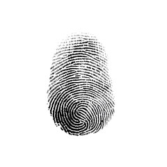 human fingerprint transparent background