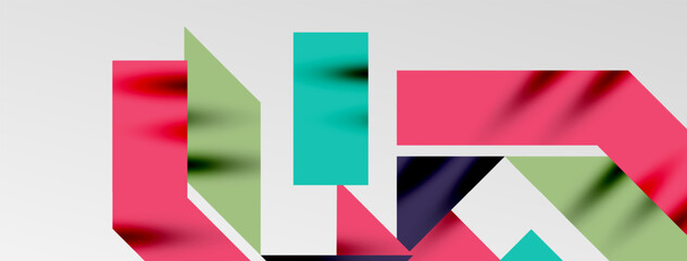 Dynamic lines and triangles. Vector Illustration For Wallpaper, Banner, Background, Card, Book Illustration, landing page