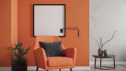 Chic and modern interior design setup with a focus on contemporary furnishings and stylish décor, highlighting a functional and elegant living space.