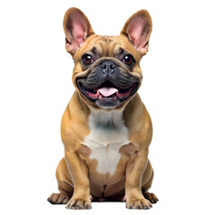 Fototapeta premium french bulldog puppy, Transparent background