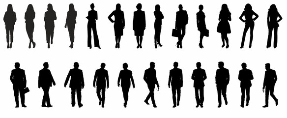 set of business people collection. 