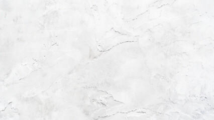 Naklejka premium Background of gray old concrete wall, Texture background concept: white brick wall background in rural room