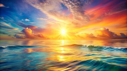 Obraz premium Sun-Kissed Glow: A Celebration of Summer Skin generative AI