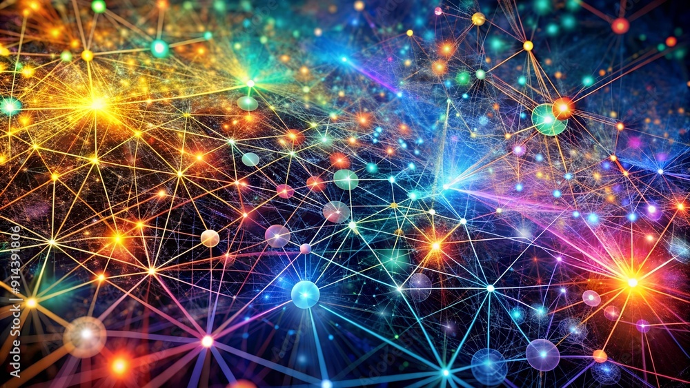 Poster the algorithmic tapestry: a visual representation of machine learning ai generated