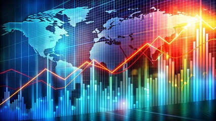 Fluctuating Lines: A Visual Representation of the Asian Stock Market  Generative AI