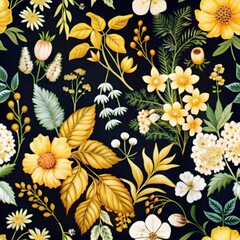 seamless floral background