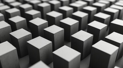 Design a repeating pattern of 3D cubes