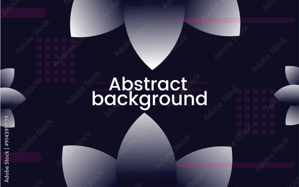 Wall mural Abstract background creative shape modern banner background. 