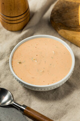 Spicy Homemade Burger Sauce with Pickle