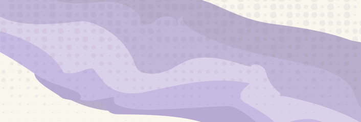 horizontal background wavy lines. Pastel color blue, violet. Vector template for graphic design. Rectangle for stories, banners, covers, postcards and etc.