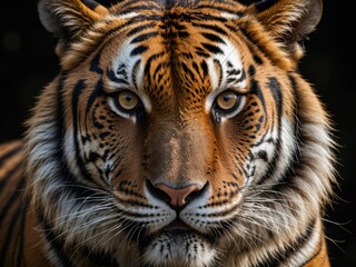 Fototapeta premium portrait of a bengal tiger