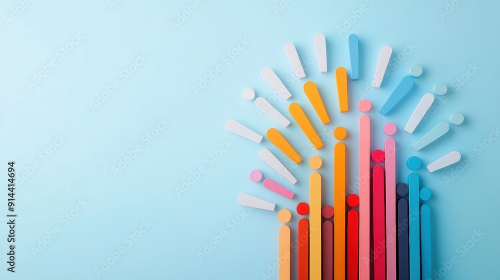 Poster a radial bar chart illustrating the distribution of a population across different age groups, with b