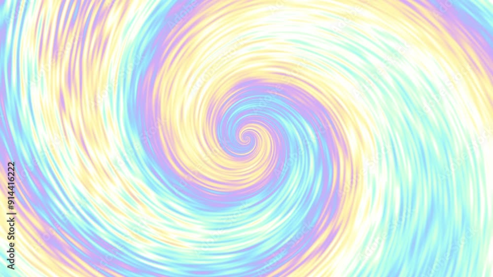 Aufkleber endless abstract spiral. seamless looping footage 4k. abstract loop background