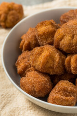 Sweet Homemade Churro Donut Bites