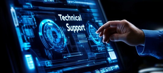 Obraz premium The Impact of Technology on Technical Support in Business Settings