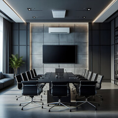 Modern conference room