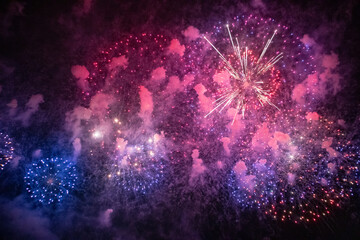 Fireworks display in Liuyang, Changsha, Hunan, China