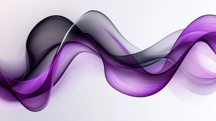 Abstract glass background with wavy red and gold ribbons on a dark teal gradient