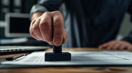 The Official Document Stamp