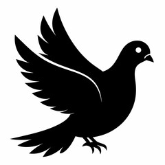 Dove Black silhouette