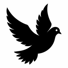 Dove Black silhouette