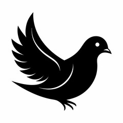 Dove Black silhouette