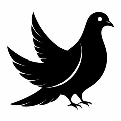 Dove Black silhouette