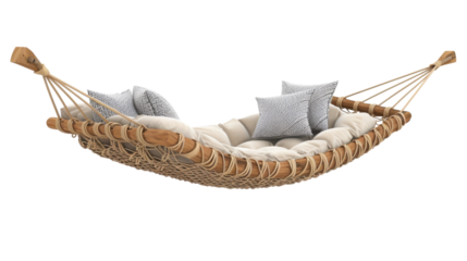 Hammock on transparent background 