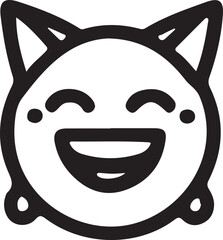 Laughing tears icon