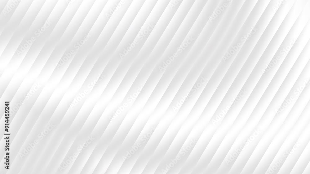 Poster elegant white abstract background with delicate diagonal lines, enhancing beauty and style. 4k loop