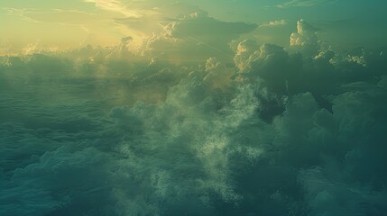 Fototapeta premium misty morning in the forest