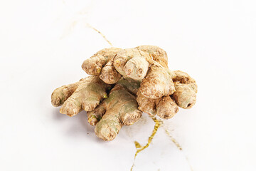 Raw ginger root fot cooking