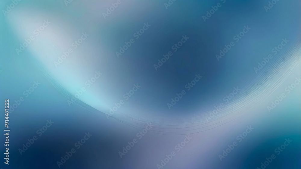 Poster blurred background with a gradient of blue tones