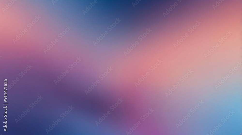 Poster blurred gradient background with a smooth transition of colors