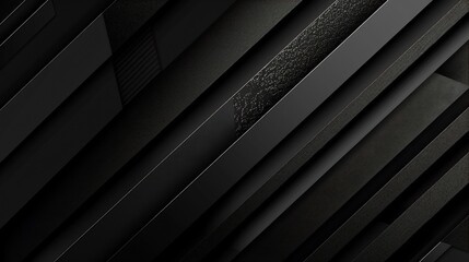 Obraz premium Abstract Black and Gray Diagonal Stripes