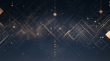 幾何学模様の背景画像