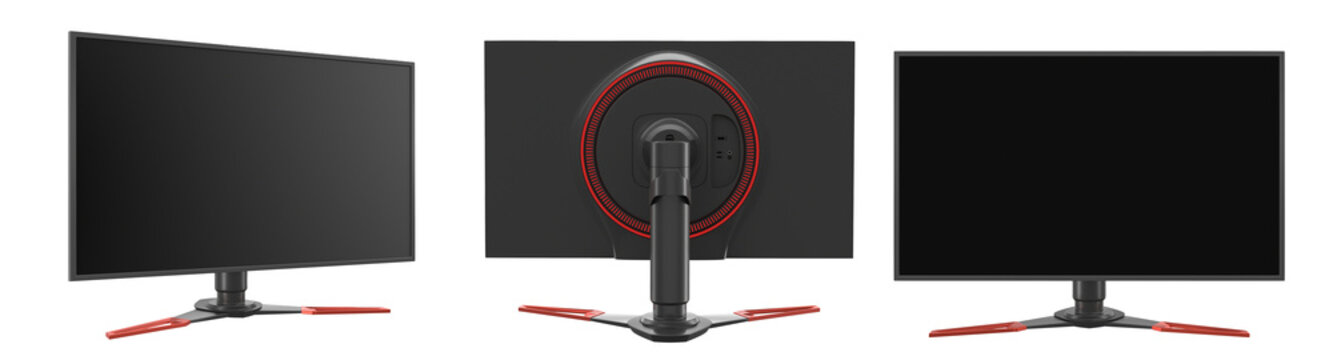 A sleek and stylish gaming monitor that features adjustable functionalities designed for the best viewing experience