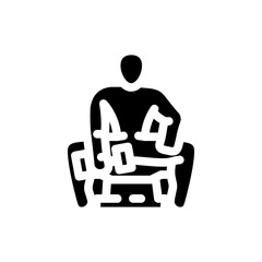 side lunges fitness exercise leg glyph icon vector. side lunges fitness exercise leg sign. isolated symbol illustration