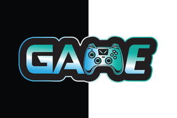 Gaming logo t-shirt design.