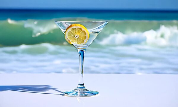 Seaside Sips: Lemon Squash on the Shore