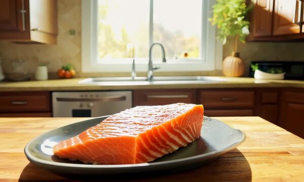 Gourmet Salmon Delight: Ready to Serve
