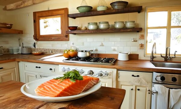 Savory Salmon Entr&eacute;e: A Culinary Masterpiece