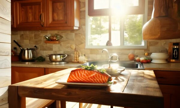 Sumptuous Salmon Entr&eacute;e: Your Meal is Served