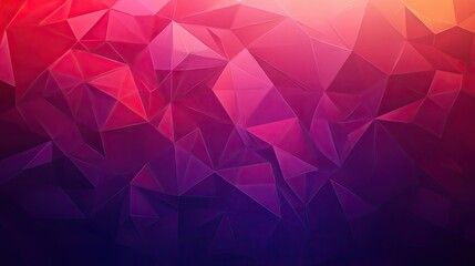 Obraz premium Abstract red-purple gradient geometric background with vibrant hues, perfect for modern and dynamic designs.