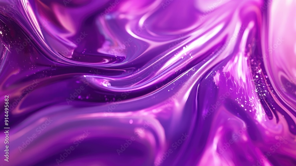 Poster abstract violet background with creative digital patterns, creating a bold and artistic design for v