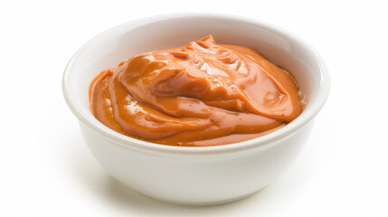 white bowl with chipotle aioli