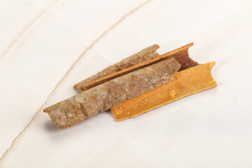Natural wild organic cinnamon aroma