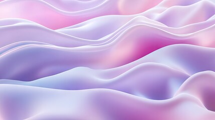 Obraz premium Subtle wavy fluid abstract backdrop with minimalistic lines and gentle gradients, creating a refined and stylish visual effect.